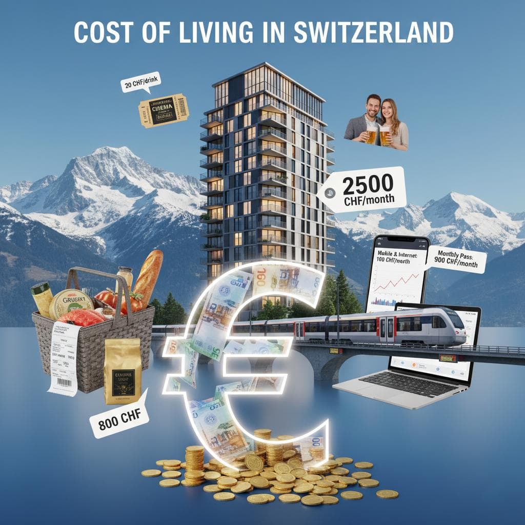 What does living in Switzerland cost? A complete 2025 overview