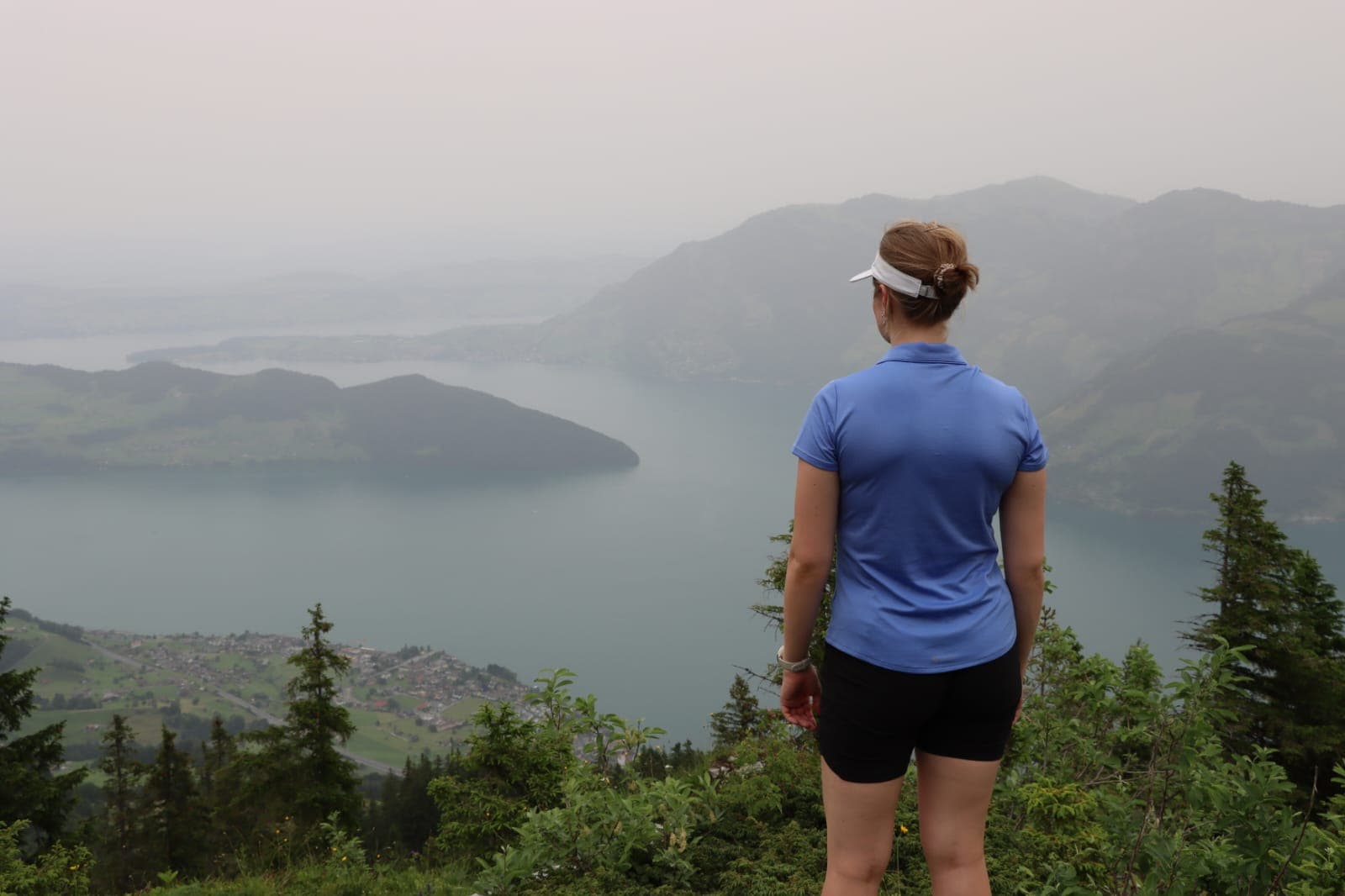 Lake view in Central Switzerland