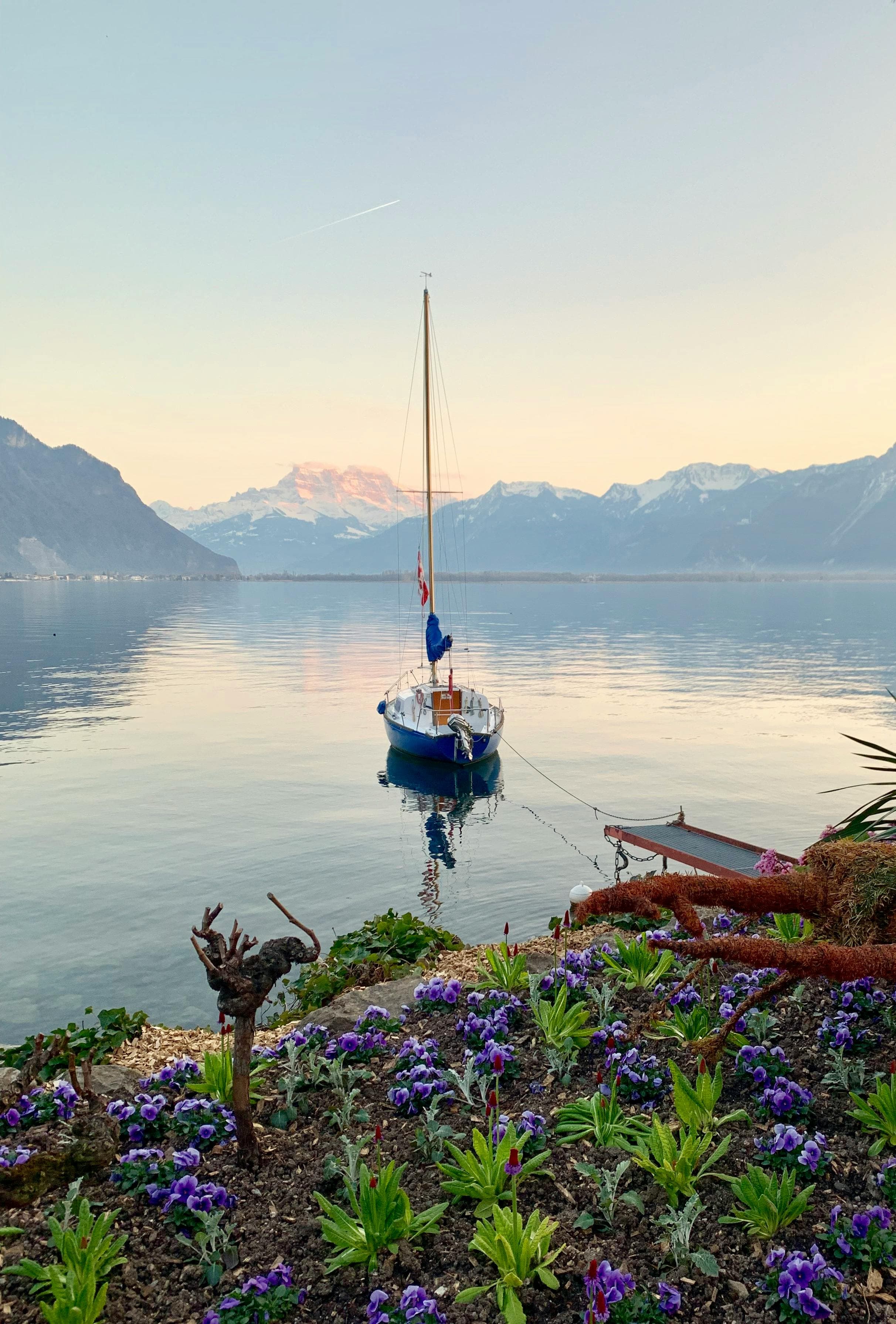 Swiss Alpine landscape